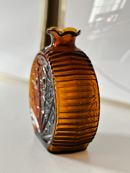 Amber Whiskey Bottle