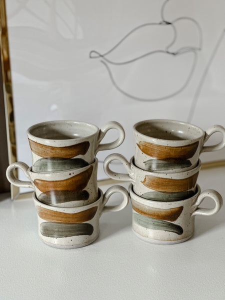 Vintage Handmade Mugs