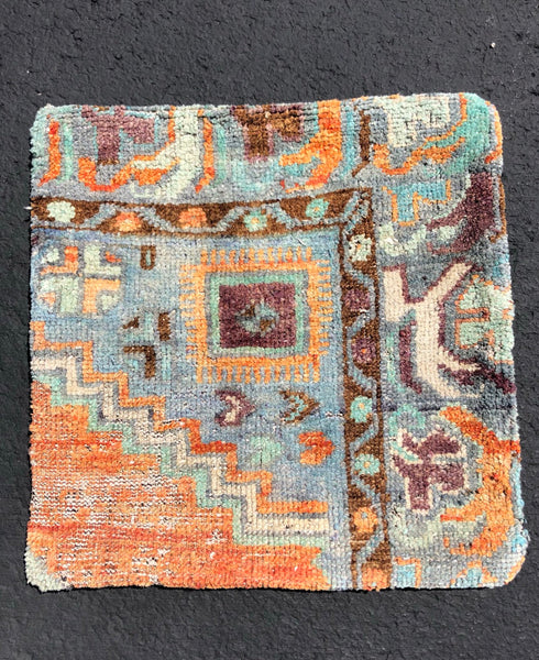 Vintage Rug Pillow 16x16 [ZEN VII]