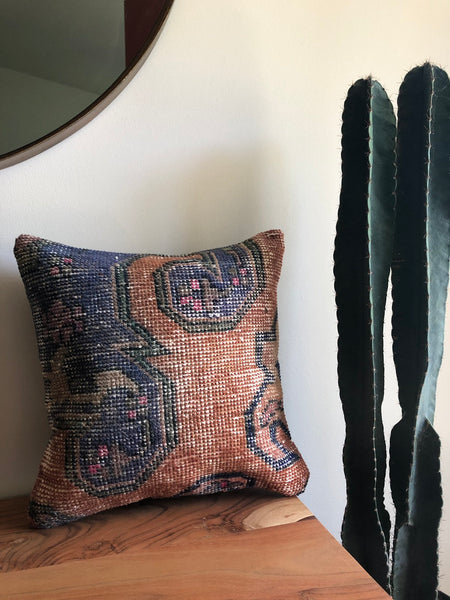 Vintage Rug Pillow 16x16 [ZEN VI]