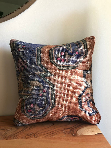 Vintage Rug Pillow 16x16 [ZEN VI]