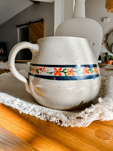 Vintage Flower Jug