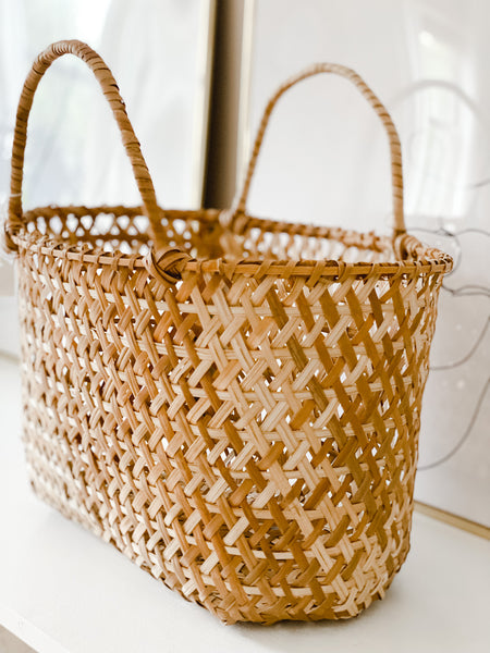 Handwoven Carrying Basket