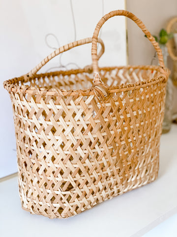 Handwoven Carrying Basket