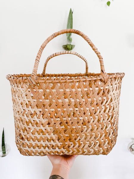 Handwoven Carrying Basket