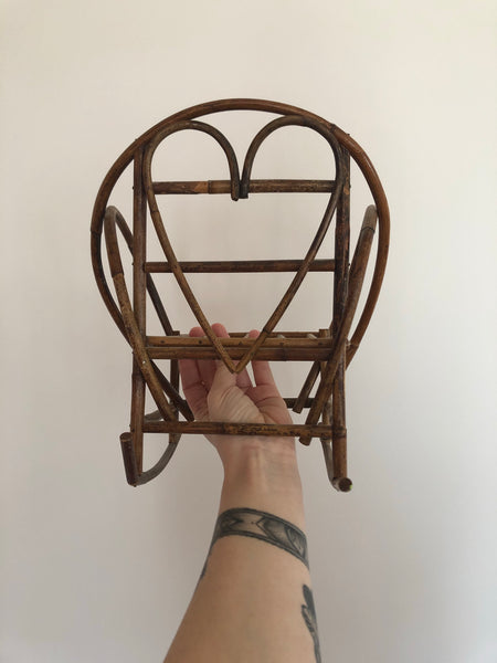 11” Rattan Rocking Chair