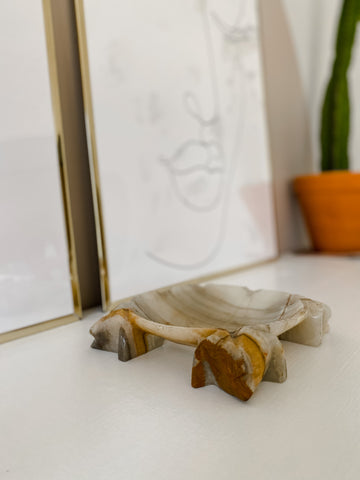 Vintage Onyx Ash Tray