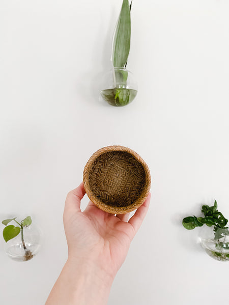 Vintage Tiny Basket