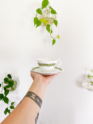Vintage Tea Cups & Saucers - set of 2