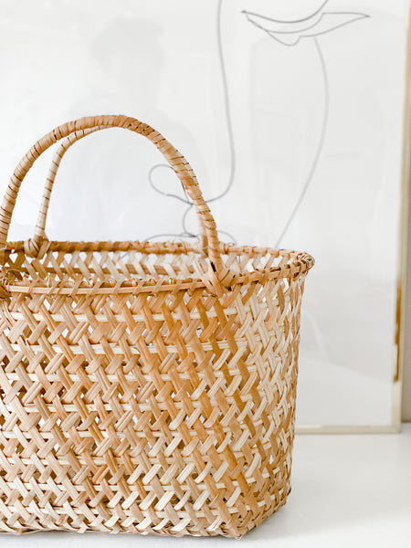 Handwoven Carrying Basket