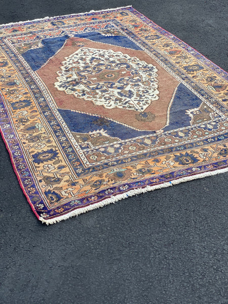 Vintage Rug 4’8x7’4 [CYPRESS]