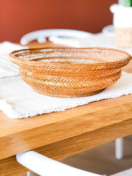 Vintage Woven Basket